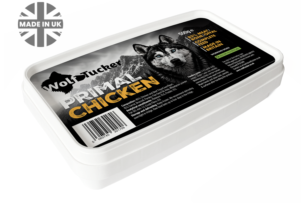 Wolf Tucker Working Dog Primal Chicken