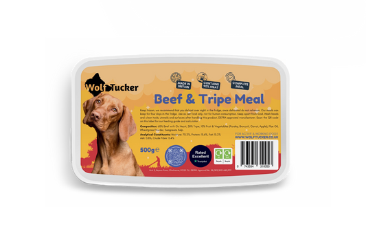 Beef & Tripe Meal (500g)