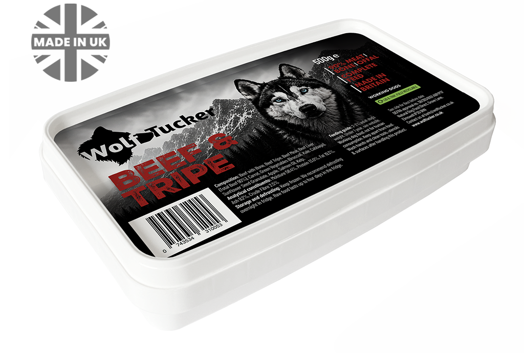 Wolf Tucker Working Dog Beef & Tripe