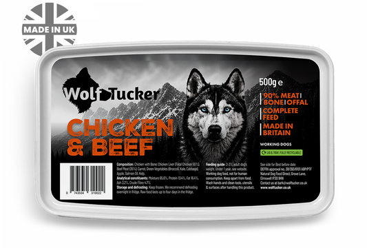 Wolf Tucker Working Dog Chicken & Beef