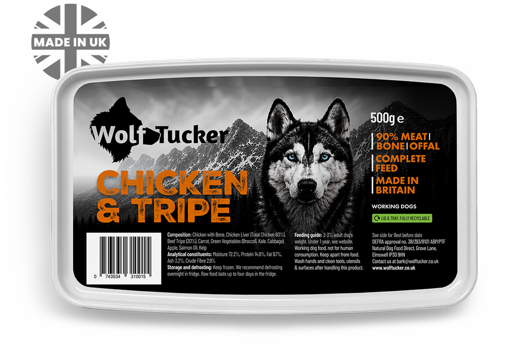 Wolf Tucker Working Dog Chicken & Tripe