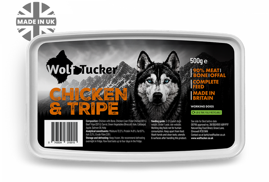 Wolf Tucker Working Dog Chicken & Tripe