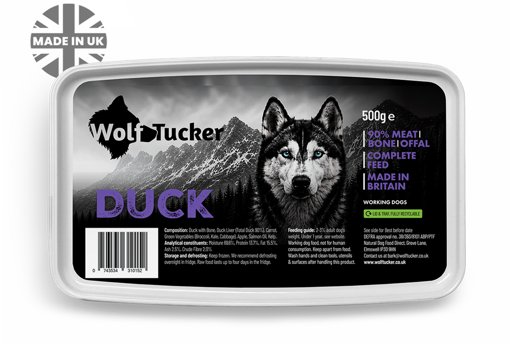 Wolf Tucker Working Dog Duck