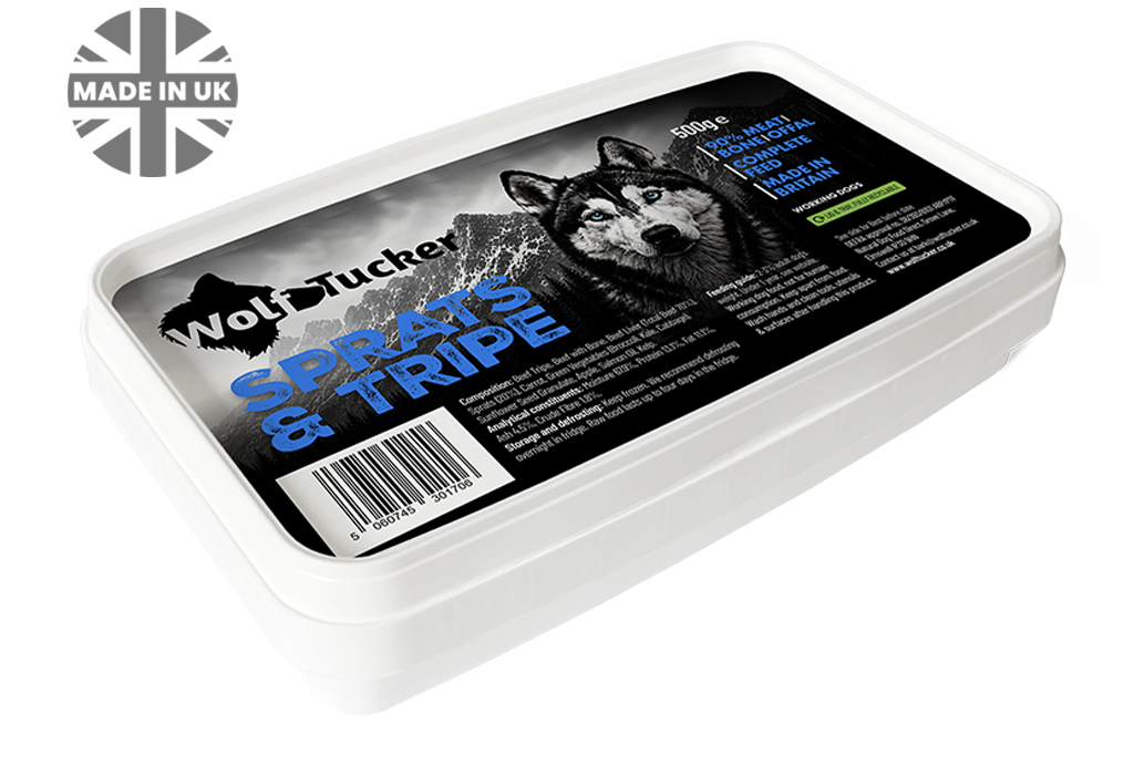 Wolf Tucker Working Dog Sprats & Tripe