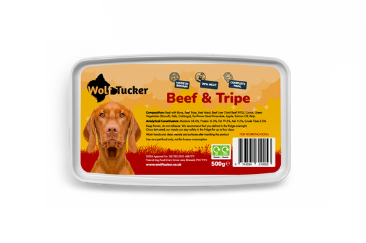 Beef & Tripe Meal (500g)