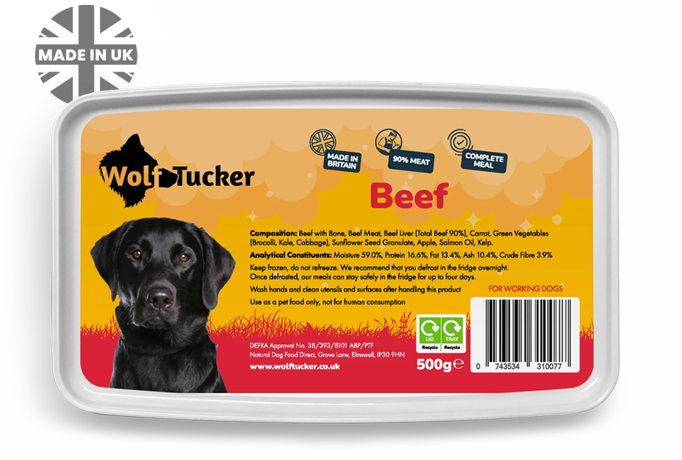 Wolf Tucker Working Dog Chicken & Beef